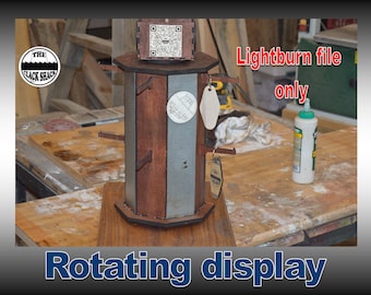 Rotating display burn file (lightburn only)
