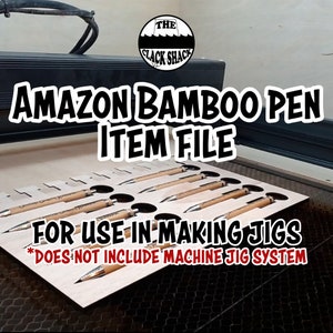 Penmalbestand met bamboe-inkt (alleen bestand)