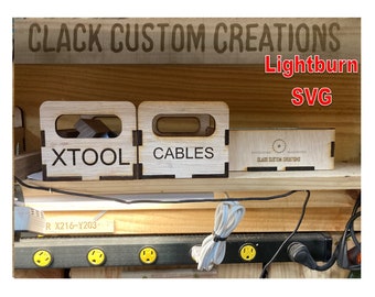 Custom 6x4 box (lightburn and svg file)