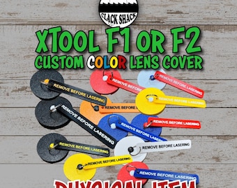 xTool F1 or F2 lens cover with lanyard (PHYSICAL ITEM)