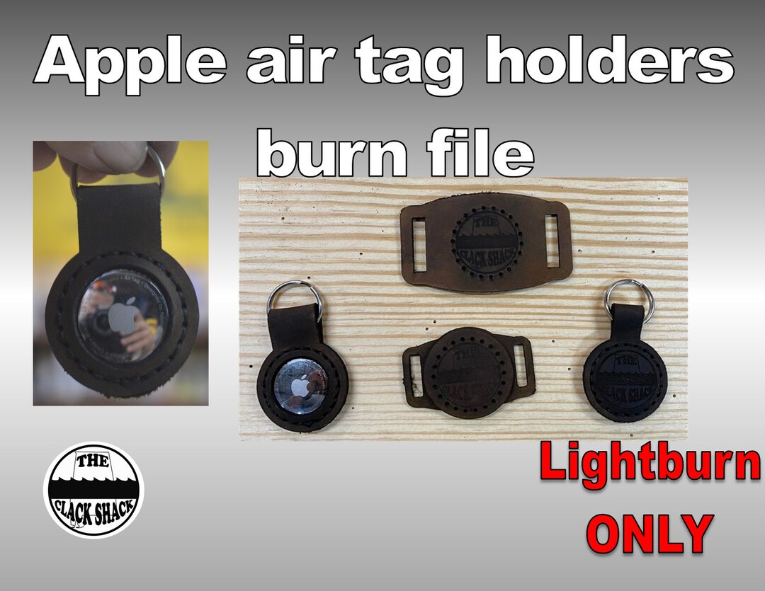 Apple Air Tag Holders LIGHTBURN FILE ONLY Etsy