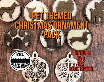 Pet Christmas ornament pack (FILE)