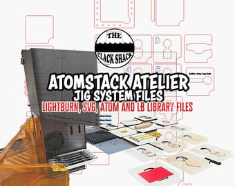 Atomstack Atelier jig system cut files