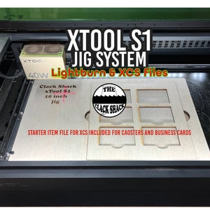 xTool S1 jig system (FILE ONLY)