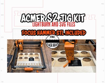 Acmer S2- Interchangeable jig system (FILE ONLY)