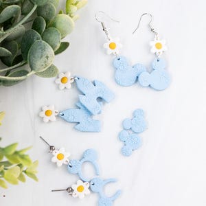 Pendientes Colección Primavera Mágica / Pendientes de Arcilla Polimérica / Pendientes de Parque Temático / Hechos a Mano / Hipoalergénicos / Ligeros / Regalo /
