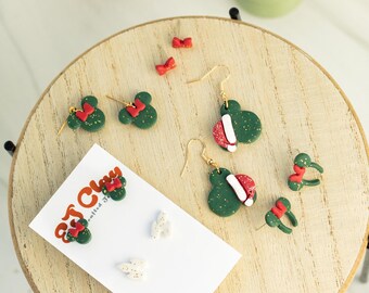 Magical Holiday Collection Earrings | Polymer Clay Earrings | Theme Park Earrings | Handmade | Hypoallergenic | Lightweight | Gift