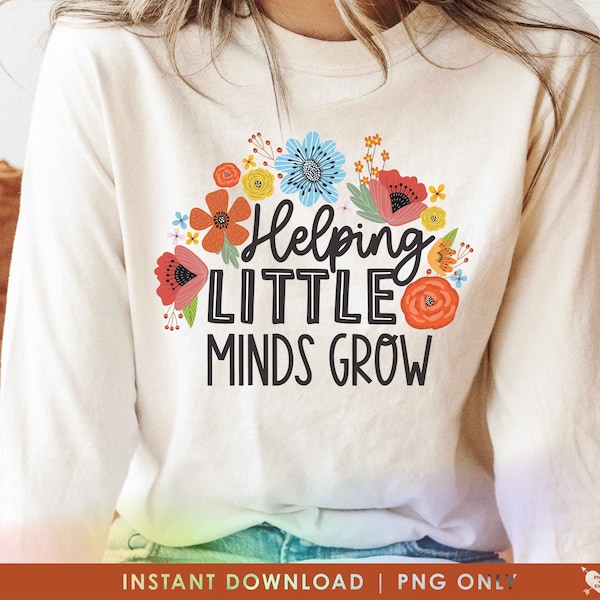 Helping Little Minds Grow Png, Teacher Png, Wildflowers Png, Teacher Grow Png, Teach Png, Download, Teachers Plant Seeds, Teacher Sunflower