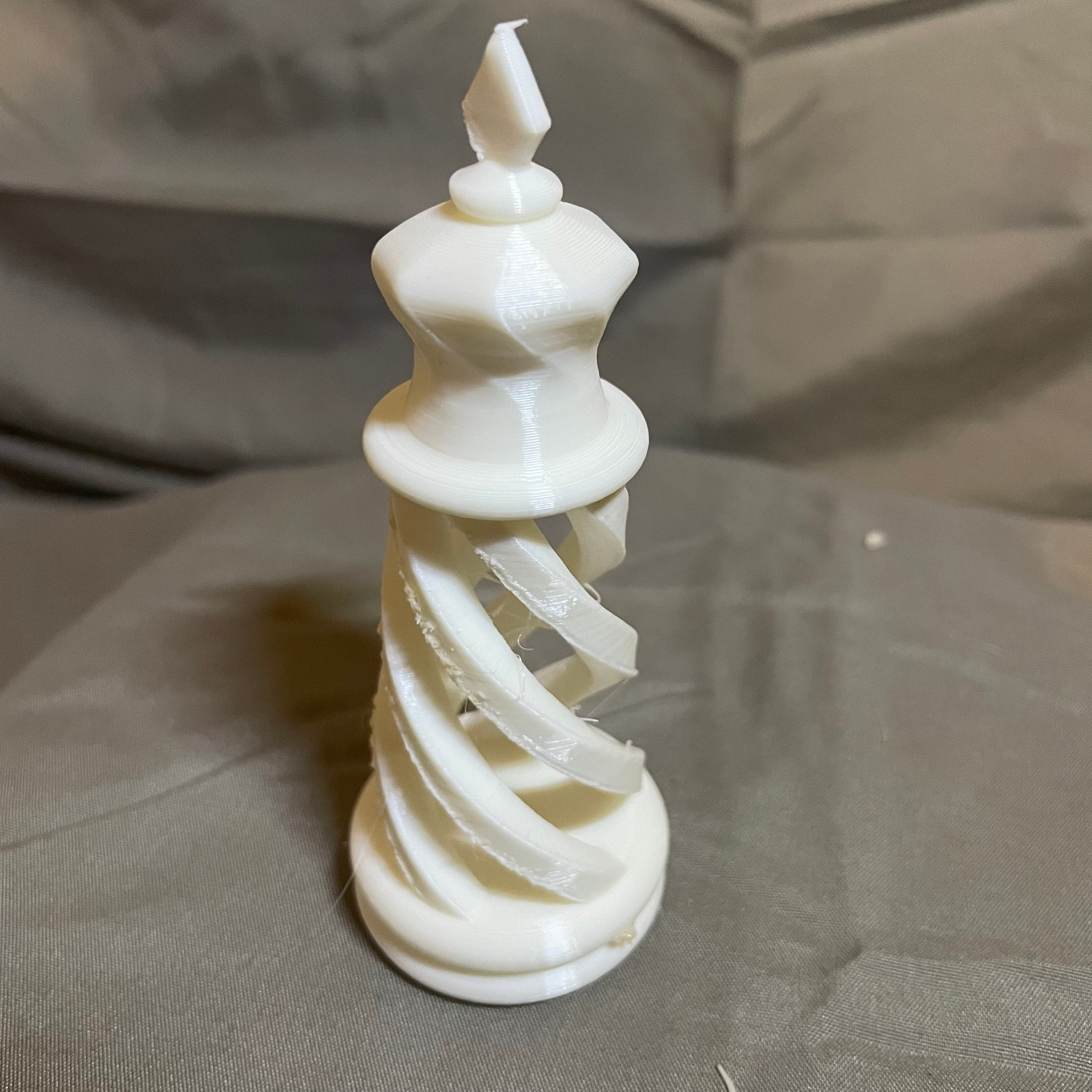 Lot #691. Hippocampus Spiral Chess Pieces