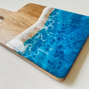 Personalized Resin Beach Charcuterie - Wedding | Birthday | Anniversary | Hostess Gift