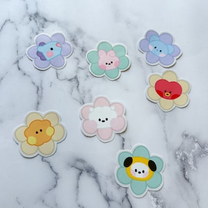 Spring Day BT21 floral sticker