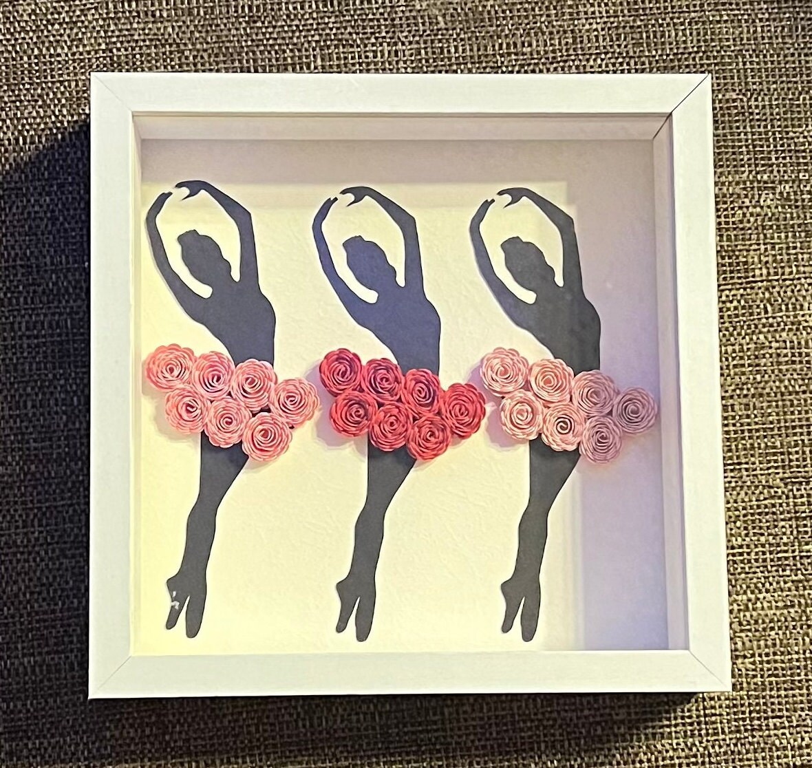 Custom Ballerina Shadow Box Gift for Dancer Gift for Dance Instructor