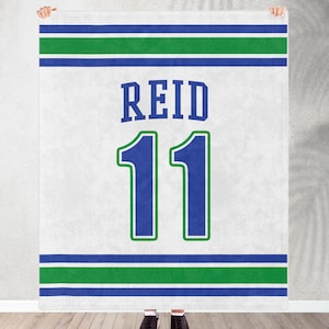 Couverture en polaire Naz Reid : cadeau de fan des Minnesota Timberwolves