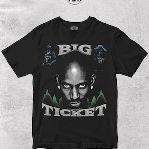 Vintage Minnesota Timberwolves Shirt, Big Ticket, Minnesota Timberwolves T-Shirt, Minnesota Timberwolves Spieltag T-Shirt, Custom Design TShirt