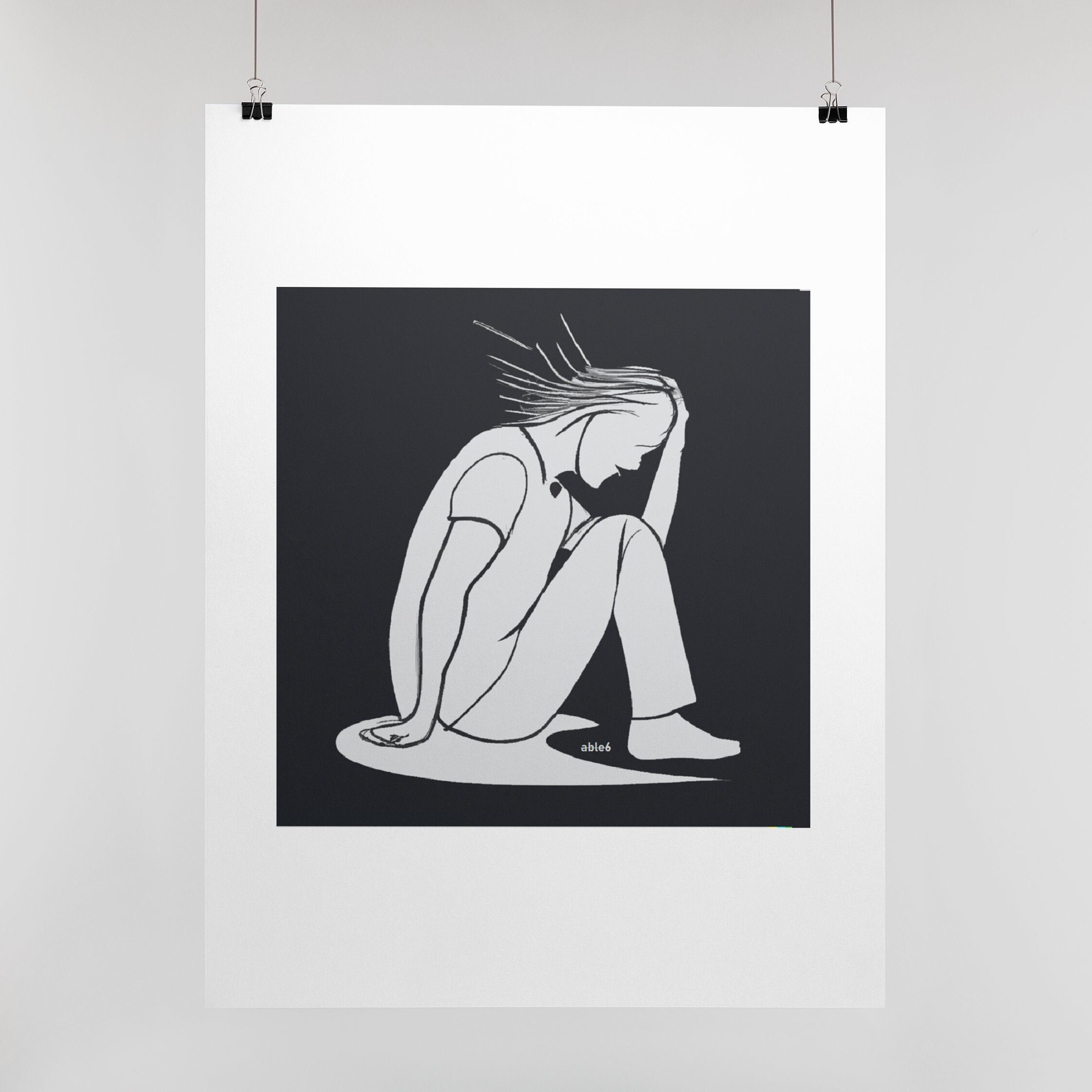 Mental Health Art Print: Therapy Office Wall Decor - Etsy