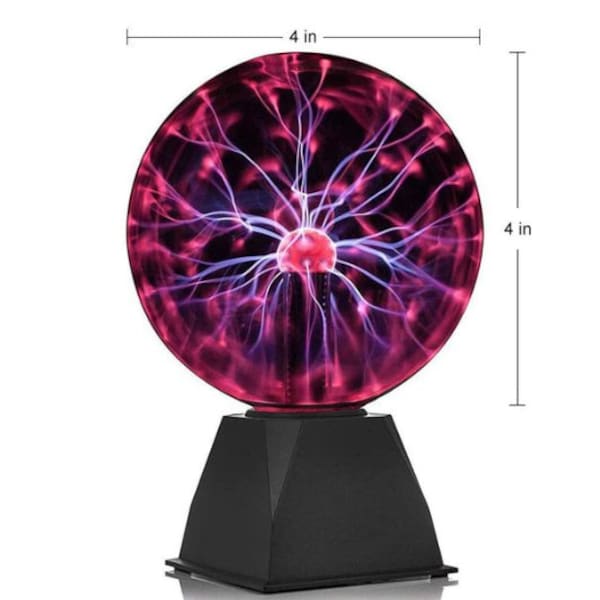 Magic Plasma Ball Lamp Touch Glass LED Night Light