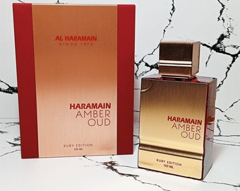 Haramain Amber Oud Ruby // 1ml ,2ml ,3ml ,5ml ,8ml ,10ml travel  vial/spray sample