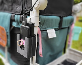 Parent Phone Holder, Wonderfold W-Series/Wagonsfold L-Series/Rainbow Baby/Joymor