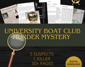 Jogo de Mistério de Assassinato para Imprimir | Arquivo de Caso Arquivado | Download Instantâneo | Kit de Festa de Investigação Policial para Adultos | Jogo de Detetive para Festas e Eventos
