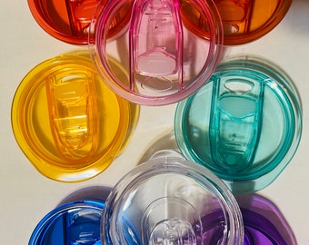 Tapas de vaso de plástico surtidas de 20 oz