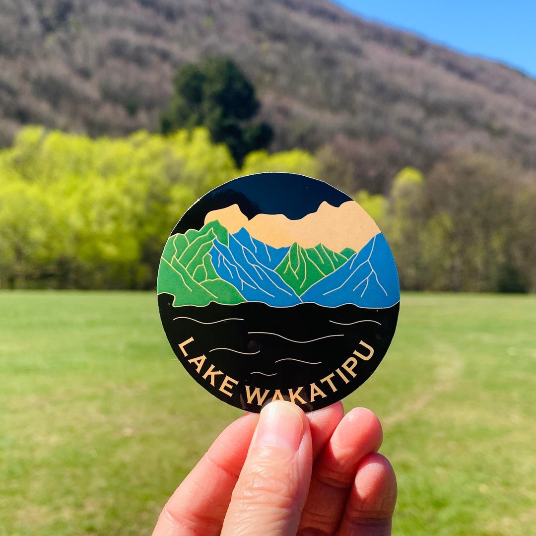 Lake Protection Sticker Sticker Lake Wakatipu Waterproof Sticker New Zealand - Etsy
