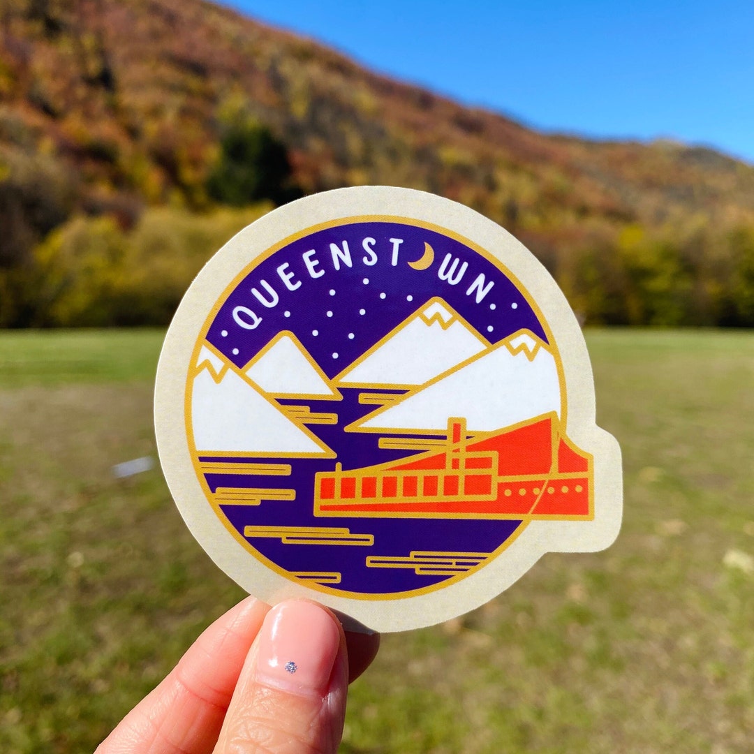 Sticker Queenstown Night Etsy