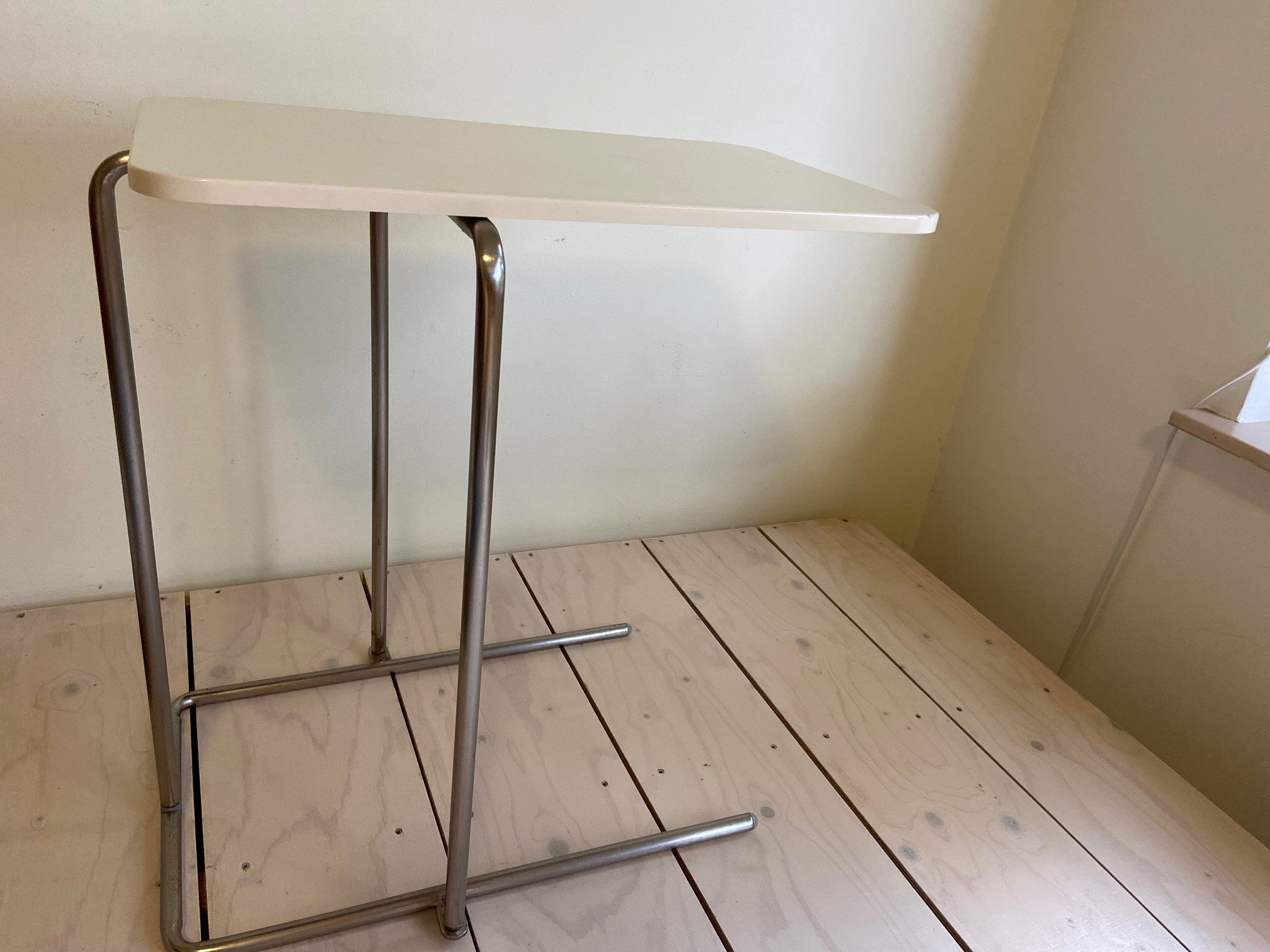Jufhamvintage Ikea side table Rian Ikea C shaped coffee table or laptop table