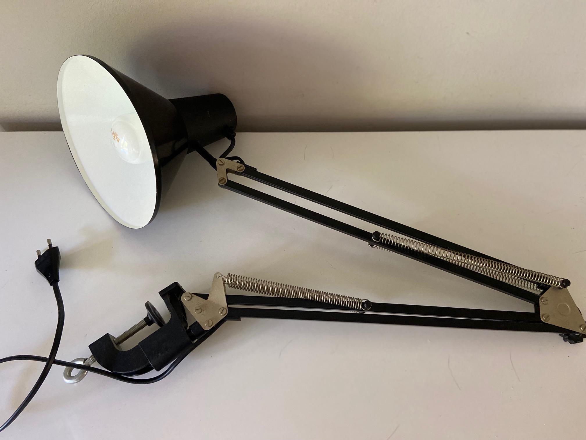 Vintage Massive Architect Lamp: 80s Industrial Metal Task Lamp - Etsy