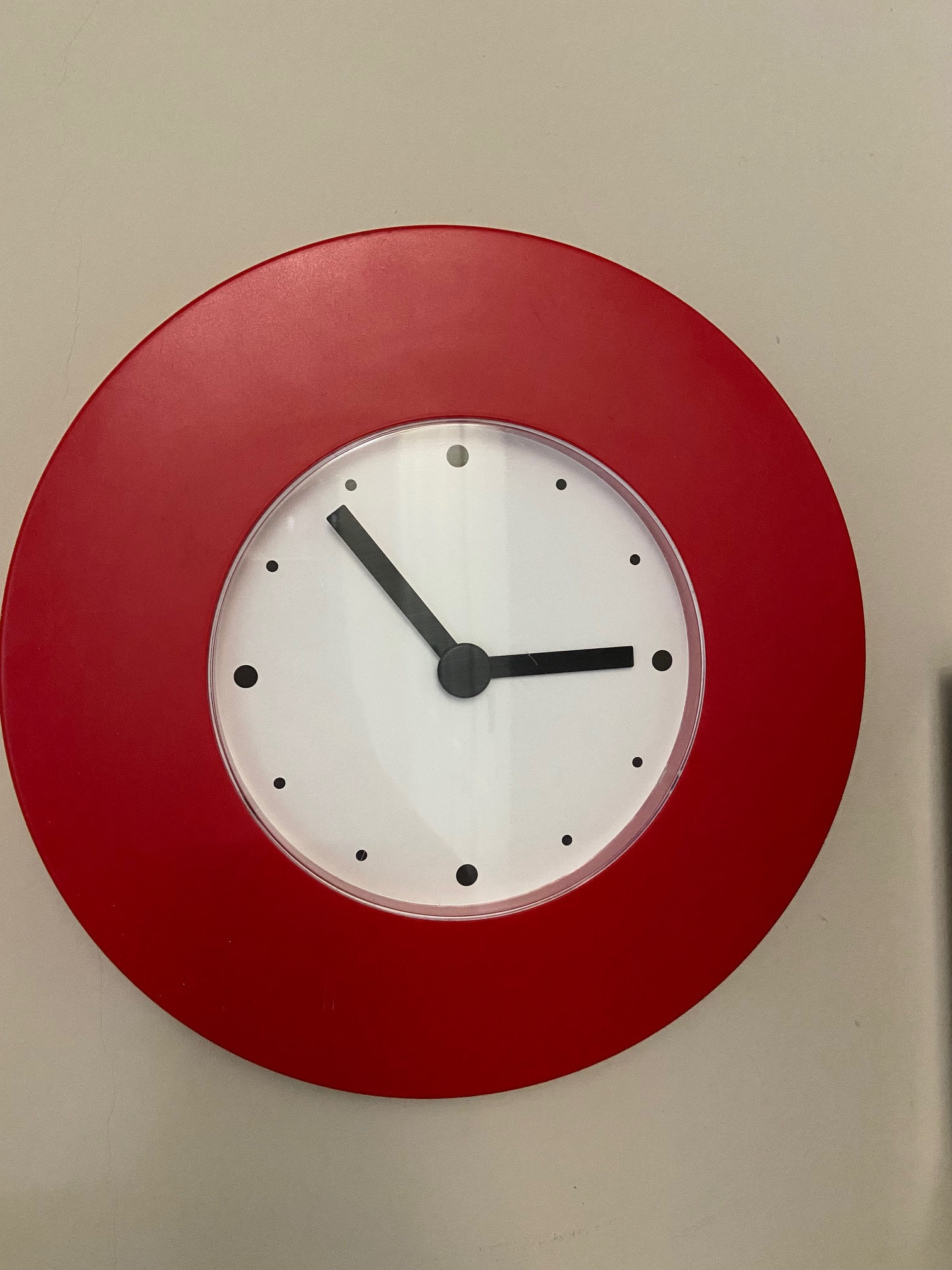 Jufhamvintage Vintage Ikea Wall Clock TAJMA 90s Design Knut Etsy