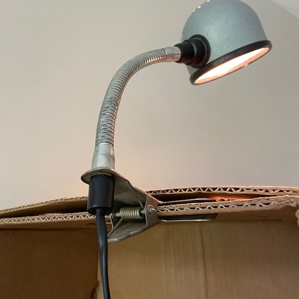 jufhamvintage- rare vintage Ikea clamp lamp type K9401 - 80s Ikea reading lamp- vintage Ikea desk lamp