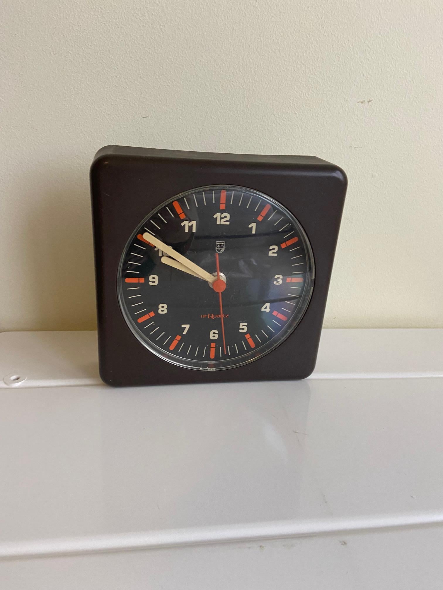80's PHILIPS ドイツ製 ウォールクロック ヴィンテージ 壁掛け時計 80'S ヴィンテージ 西ドイツ製 PHILIPS(フィリップス) 掛け時計