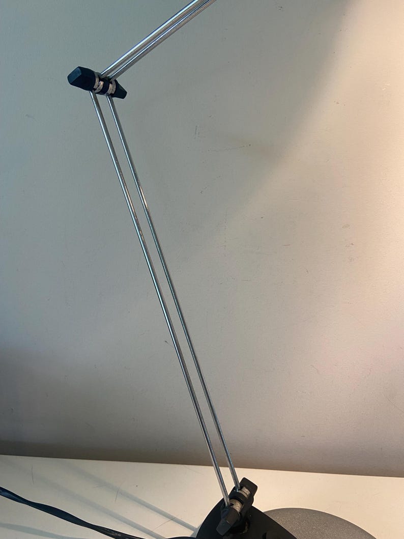 Jufhamvintage- Vintage desk lamp- 80s Massive for Hema table lamp- Space Age Design- Holland image 10