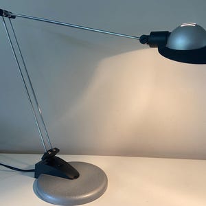 Jufhamvintage- Vintage desk lamp- 80s Massive for Hema table lamp- Space Age Design- Holland image 2