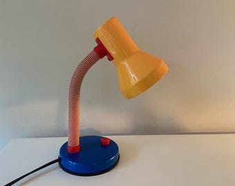 Jufhamvintage- vintage Memphis style desk lamp- 80s table lamp Brilliant Leuchten