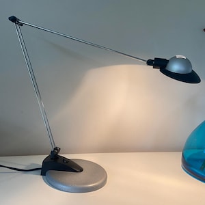 Jufhamvintage- Vintage desk lamp- 80s Massive for Hema table lamp- Space Age Design- Holland image 1
