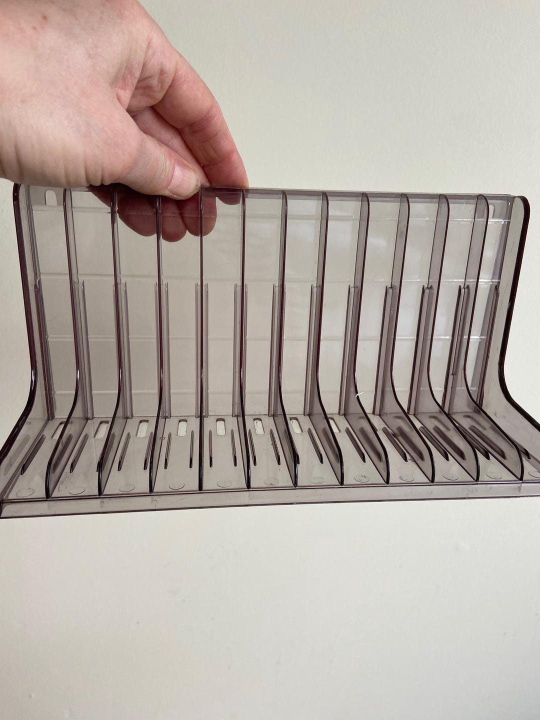 Jufhamvintage- Vintage Cassette Rack- 70s Space Age Design Cassette ...