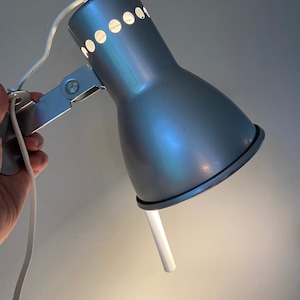 Jufhamvintage- Vintage IKEA Jojka wall lamp- 90s Ikea metal reading lamp- Marianne & Knut Hagberg design lamp