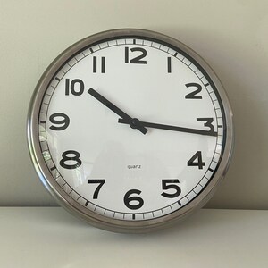 Jufhamvintage- Reloj de pared vintage IKEA Pugg Reloj de diseño
