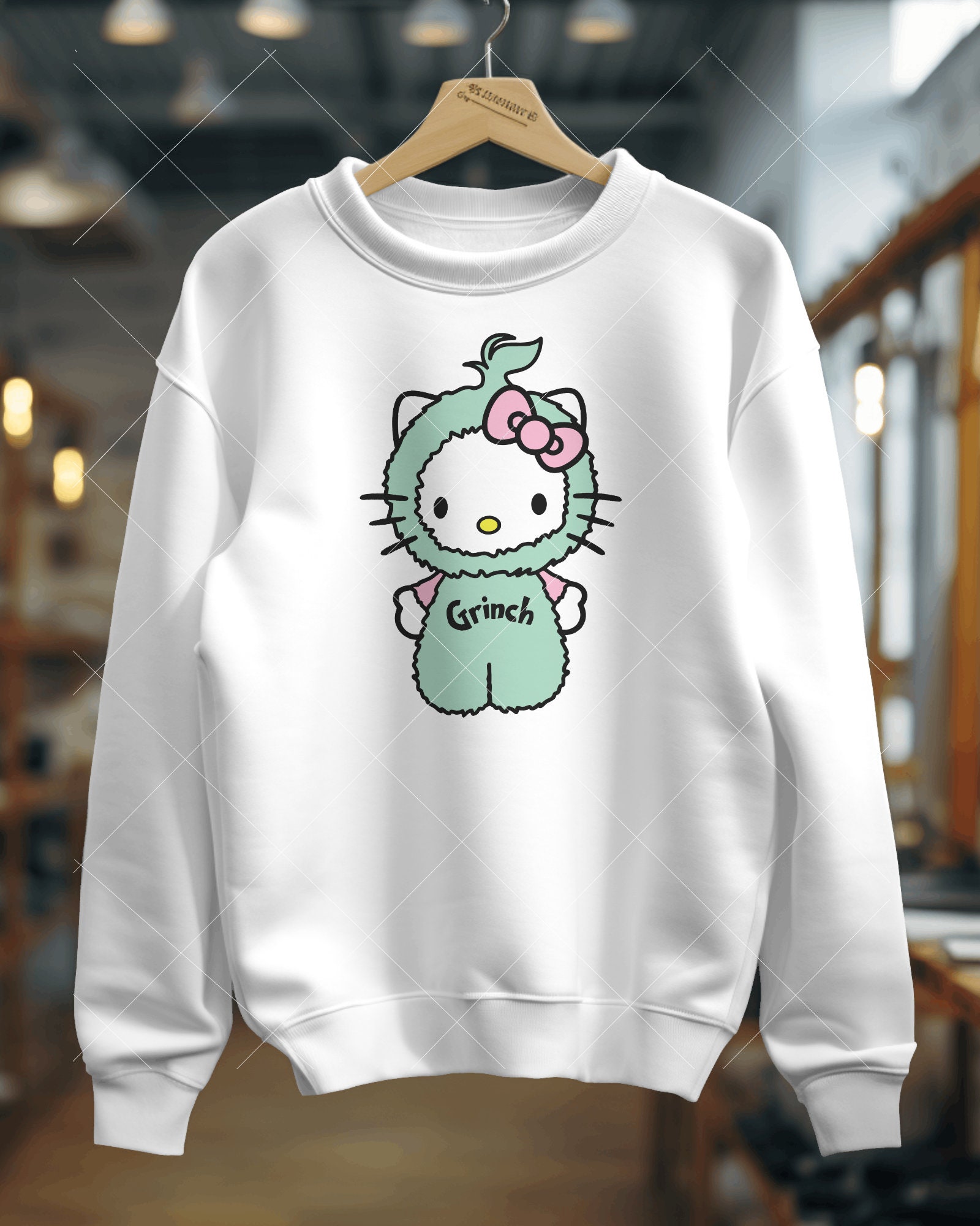 Hello Kitty Basic Grinch SVG, Kawaii Cat Grinch Stanley Cup SVG, Hello  Kitty Bougie SVG PNG - Gecko