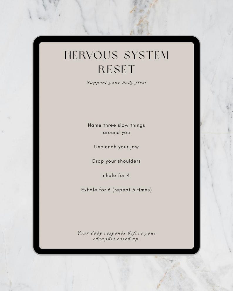 Her Era Add-on Pack | Emotional Reset & Nervous System Support | Soft ...
