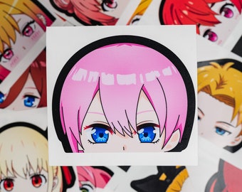 Ichika Nakano Peeker, Quintessential Quintuplets Anime Sticker Car Decal