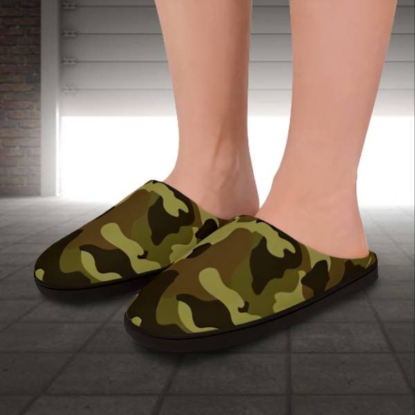 Camouflage Slippers - Etsy