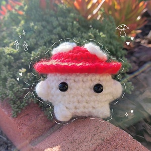 きのこの赤ちゃんのかぎ針編みぬいぐるみ、手作りあみぐるみ - Etsy 日本