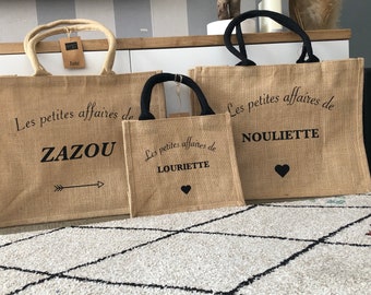 Totbag en toile de jute