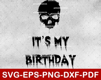 Es mi cumpleaños svg / birthday boy svg / svg archivos para cricut / descarga instantánea svg, eps, dxf, png, pdf