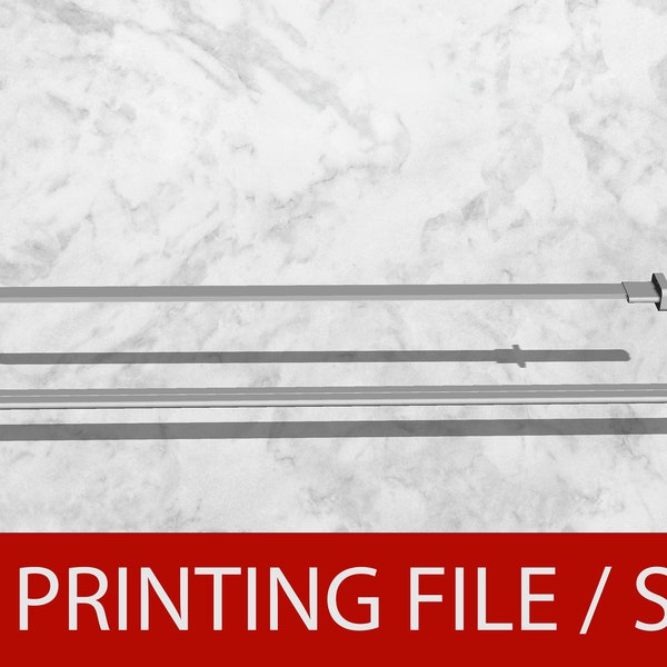Katana 3D Printing File | Original Size | Katana Blade and Katana Sheath STL | Digital File for 3D Printing | Instant Download STL