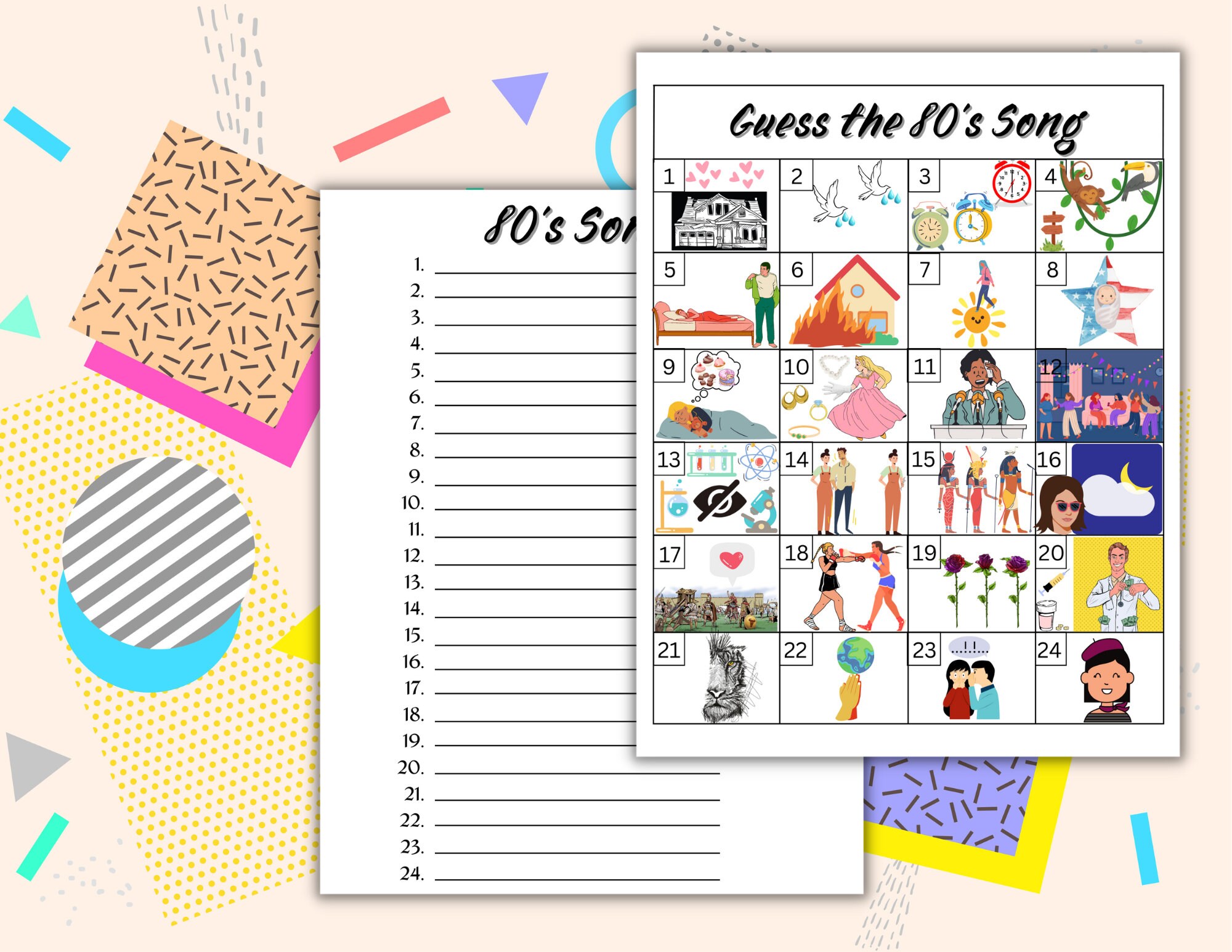 80s Music Trivia, 80s Song Trivia, 80s Trivia Game, 80s Trivia, 80s ...
