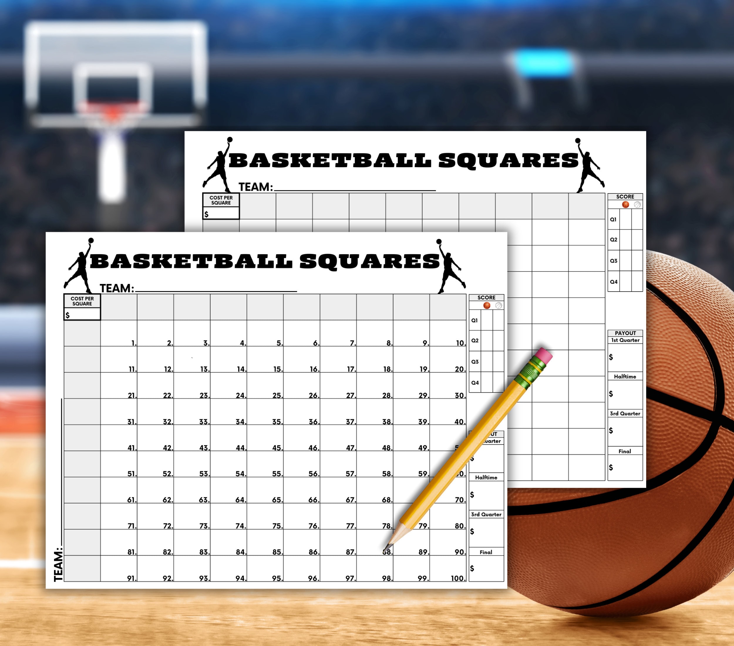 Basketball Squares, Basketball Pool Betting, Printable Squares, Betting Basketball Squares, Basketball Pool Betting, Printable Squares, Betting
