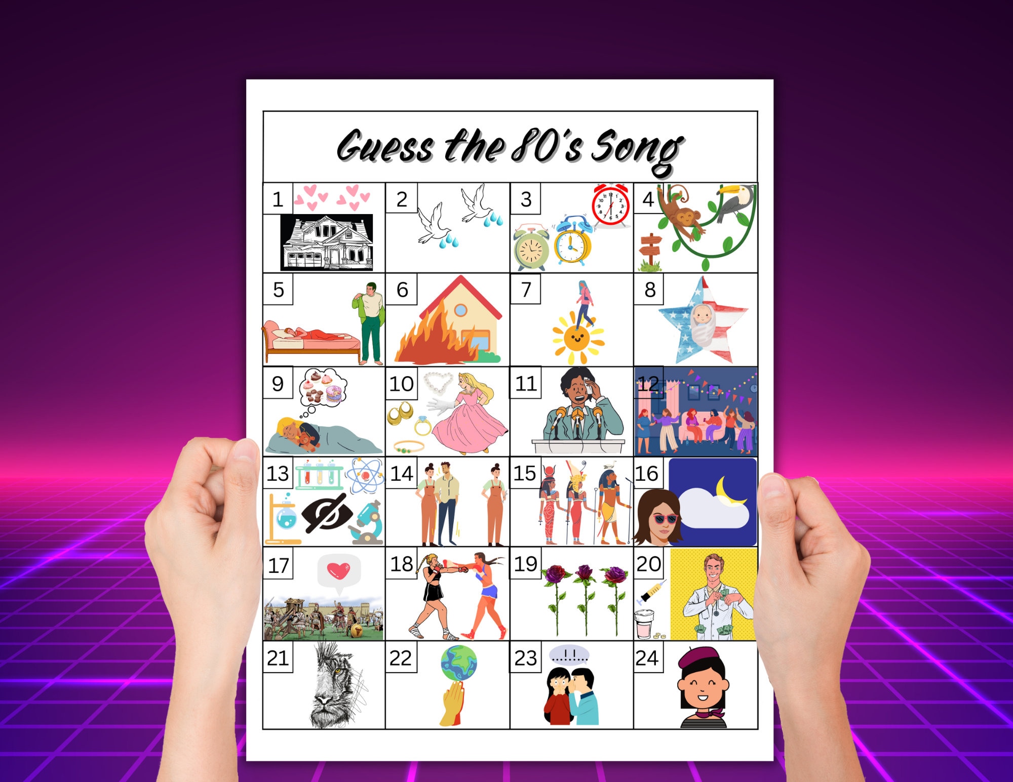 80s Music Trivia, 80s Song Trivia, 80s Trivia Game, 80s Trivia, 80s ...