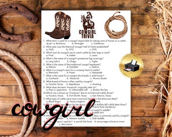 Quiz sulle cowgirl, Curiosità sulle cowgirl, Curiosità sulle cowgirl, Gioco per feste sulle cowgirl, Curiosità sul western, Curiosità sul selvaggio west, Curiosità sul selvaggio west